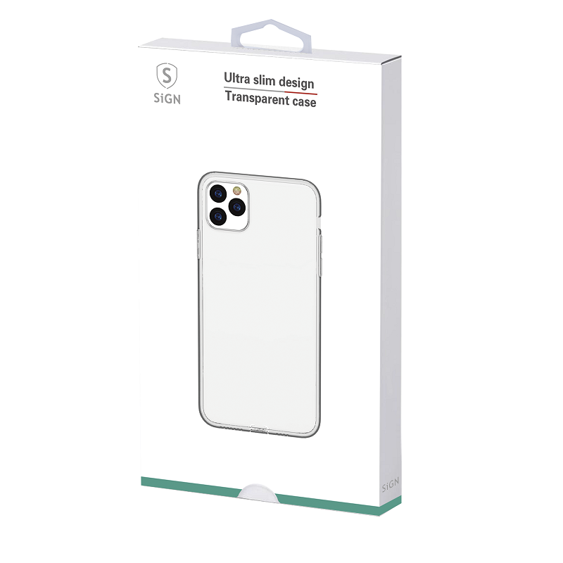 SiGN Ultra Slim skal till iPhone 7 / 8 / SE 2020 - Transparent