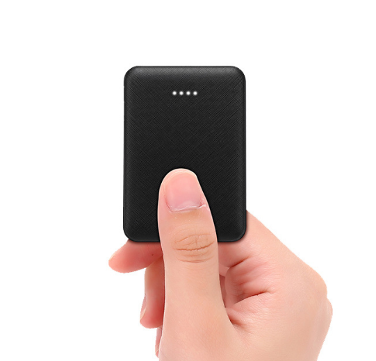SiGN Ultratunn Powerbank 5000mAh - Svart