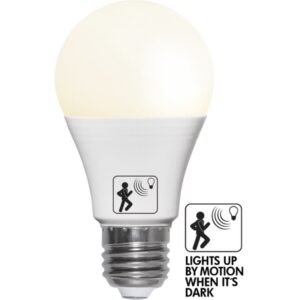 LED-lampa E27 A60 sensor 4.8W 2700K 470 lumen