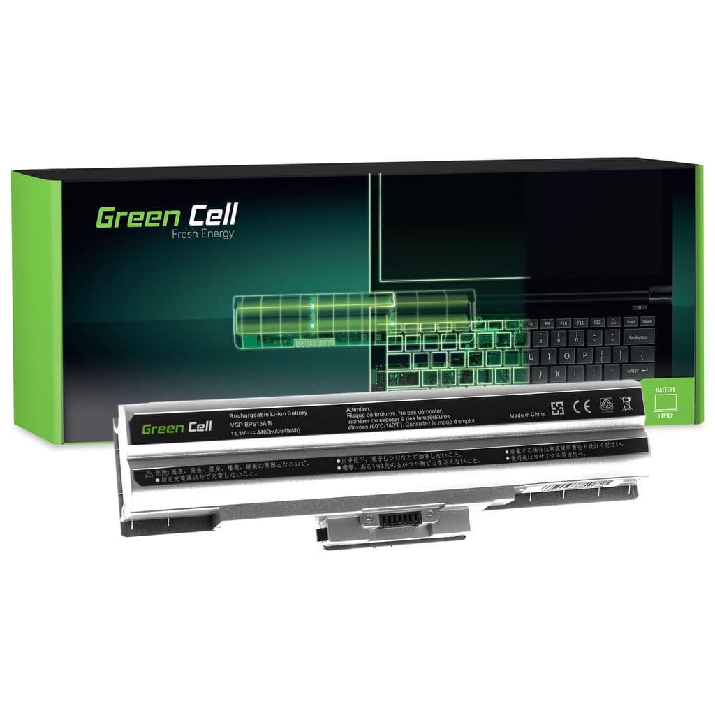 Green Cell VGP-BPS13/21A/21B Batteri för Sony Vaio VGN-FW-serien