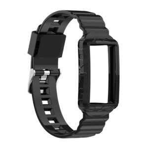 Fitbit Charge 4 Silikonarmband - Svart