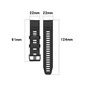 Garmin Approach s60 Klockarmband i Silikon - Svart
