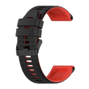 Garmin Fenix 5X Plus Klockarmband i silikon - Svart