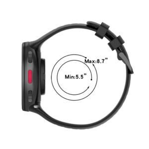 Polar Vantage V2 klockarmband i silikon - Svart