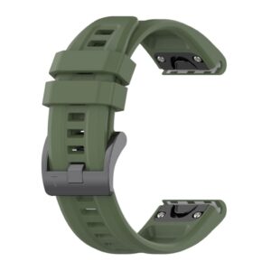 Garmin Fenix 5x Plus Klockarmband i silikon - Grön