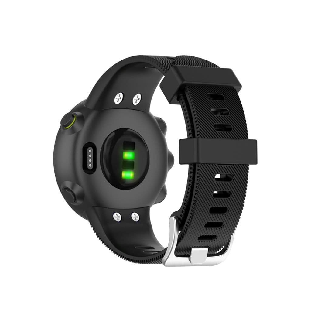Garmin Forerunner 45 / 45S Klockarmband i Silikon - Svart - Bild 5