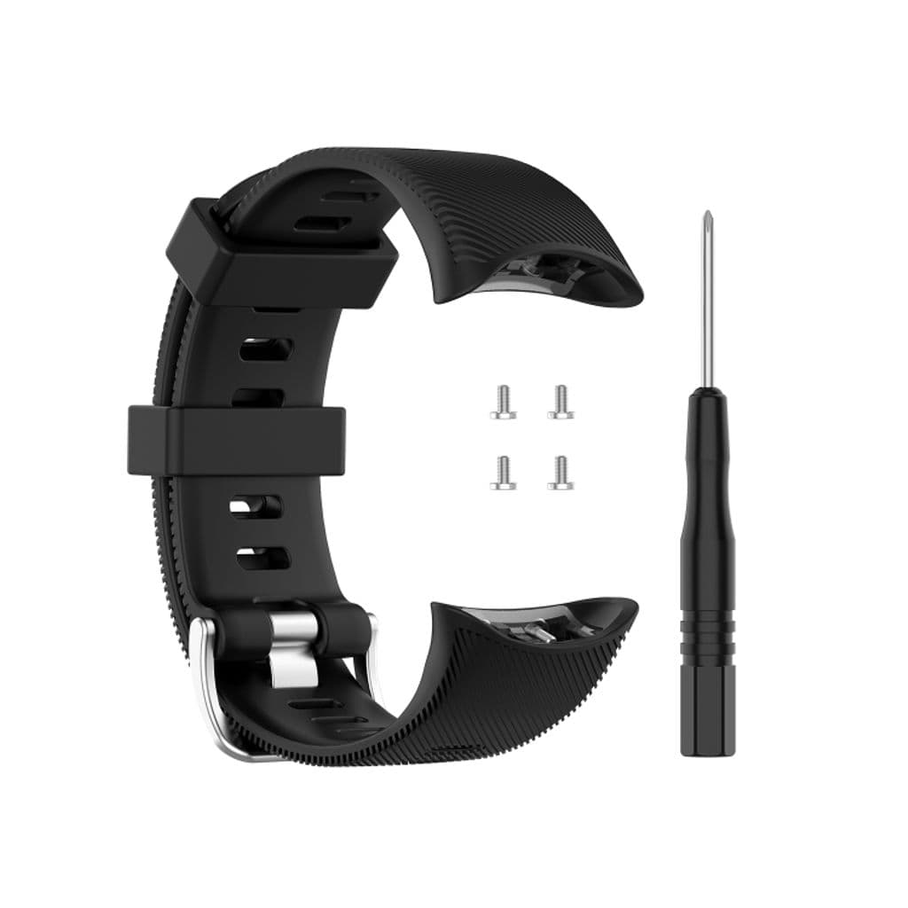 Garmin Forerunner 45 / 45S Klockarmband i Silikon - Svart - Bild 3