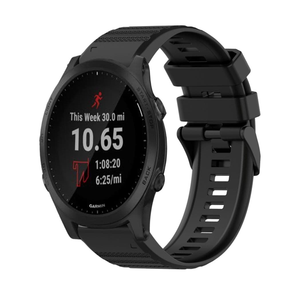 Garmin Forerunner 945 Klockarmband i Silikon - Svart
