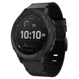 Garmin Tactix Delta Klockarmband i PU-läder - Svart