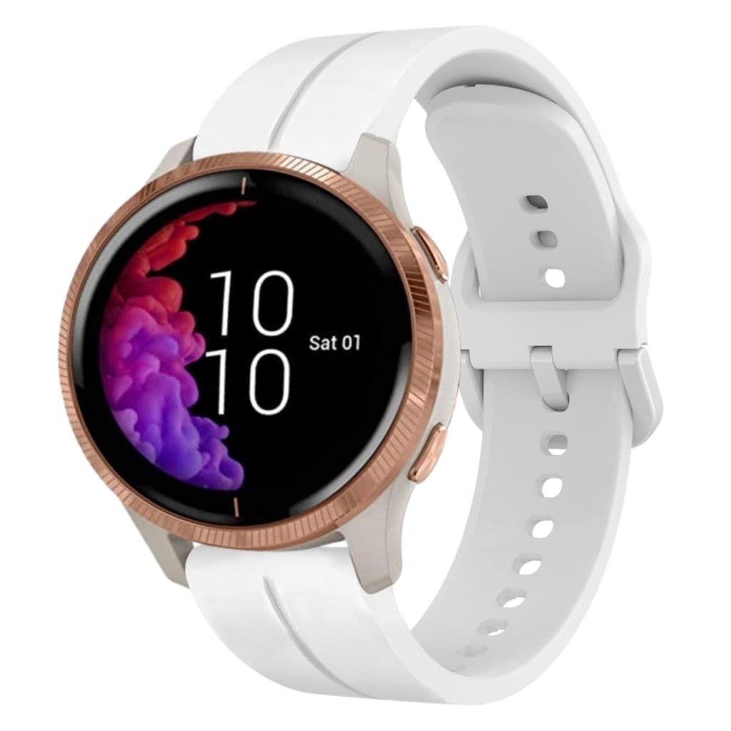 Garmin Venu Klockarmband i Silikon - Vit
