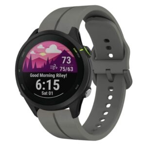 Garmin Forerunner 255 Klockarmband i silikon - Grå