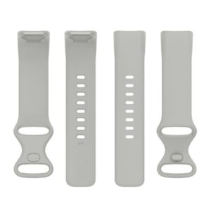 Fitbit Charge 6 klockarmband i silikon - Grå