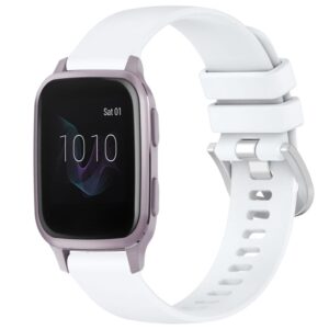 Garmin Venu / Venu SQ Klockarmband i Silikon - Vit