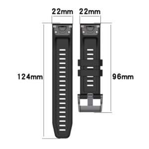 Garmin Forerunner 965 / 955 / 945 / 938 Klockarmband i silikon - Vit