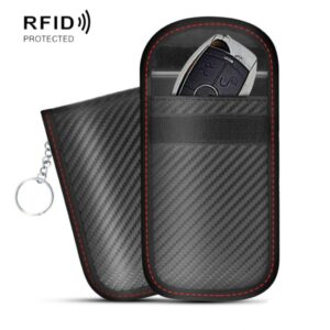 Sunsky RFID Skyddspåse för nycklar/mobil - Svart