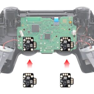 Joystick-reparation mot drift till PS5/PS4/Xbox One-handkontroll, 2 st