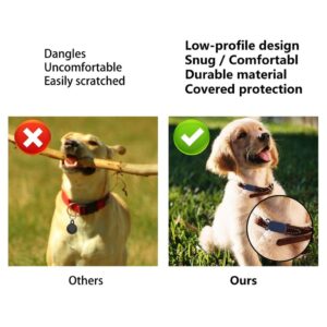 Samsung Galaxy SmartTag 2 Vattentätt skyddsfodral för djurhalsband - Svart