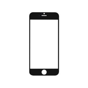 iPhone 7 Glas - Svart