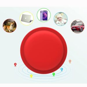 SiGN Apple AirTag Sticker Mount Silikonskal - Svart