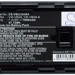 Batteri till Panasonic AG-AC130 m.fl.