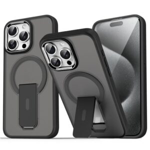 iPhone 14 Pro MagSafe Skal Stativ – Transparent Svart