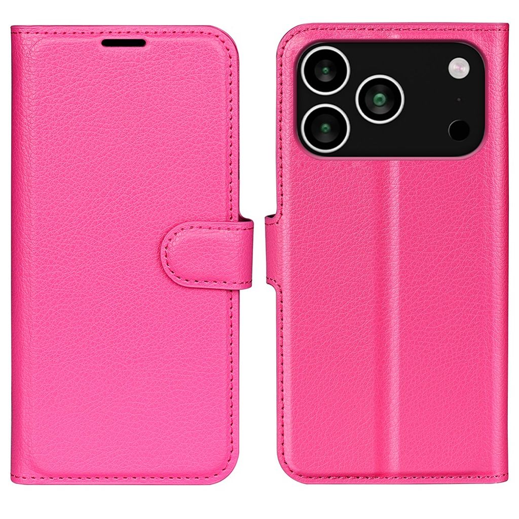 AMORUS iPhone 18 Pro Max/17 Pro Max Plånboksfodral - Rosa