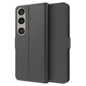 Sony Xperia 1 VII Fodral med Stativ - Svart