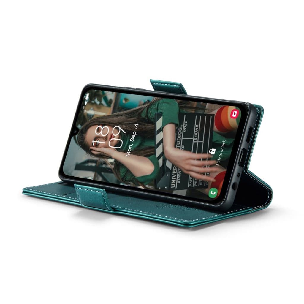 CASEME Samsung Galaxy A16 Plånboksfodral - Grön - Bild 4