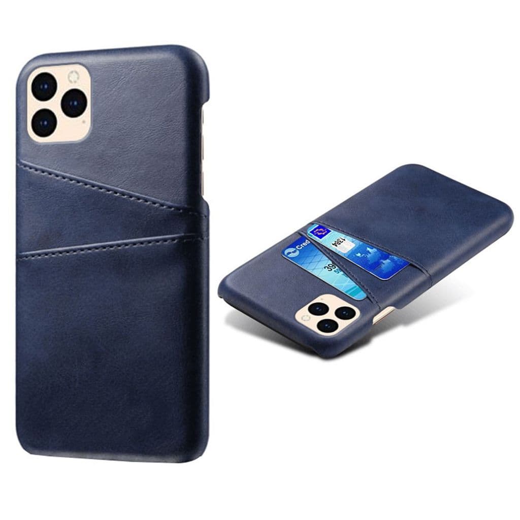 KSQ iPhone 12 Mini Skal med Kortfack - Blå