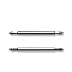 Universal armbandsfäste i rostfritt stål 22mm 2-pack - Silver