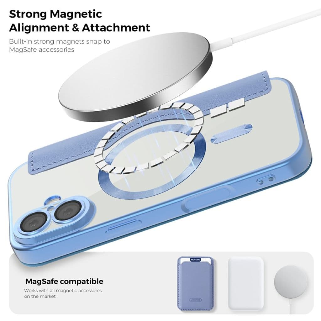 iPhone 17 Fodral med MagSafe - Blå - Bild 7