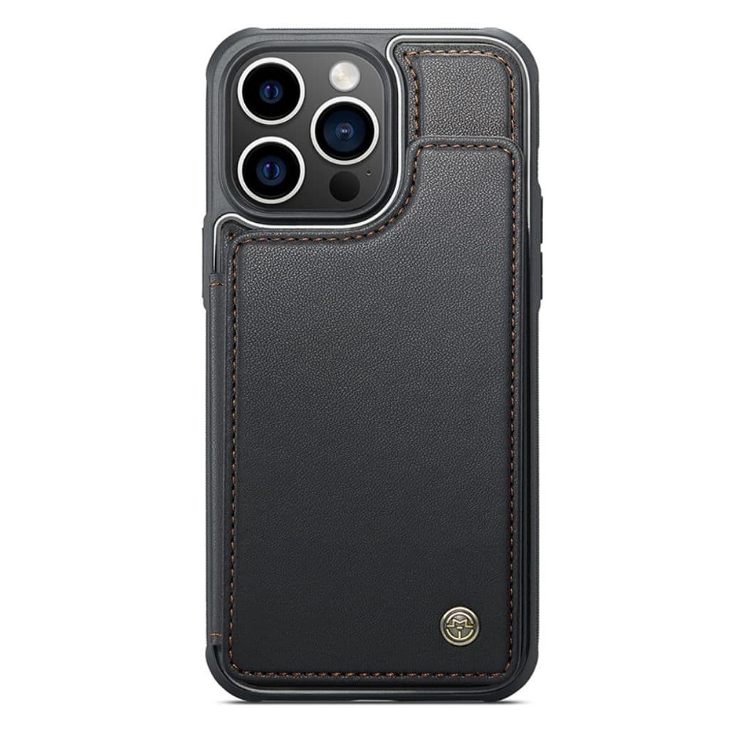 CASEME iPhone 14 Pro Plånboksskal RFID-blockerande – Svart - Bild 12