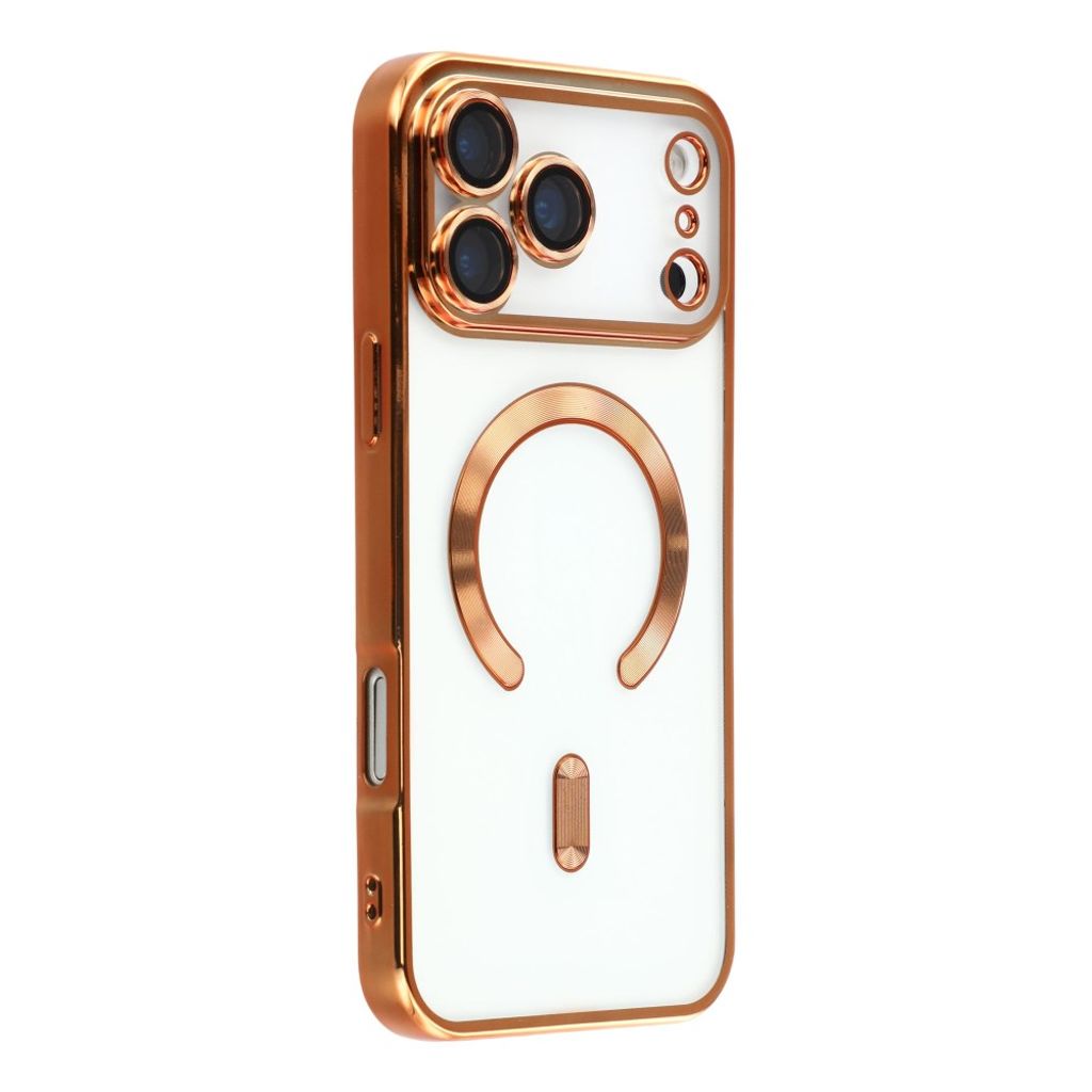iPhone 17 Pro Max Skal MagSafe med Linsskydd - Orange
