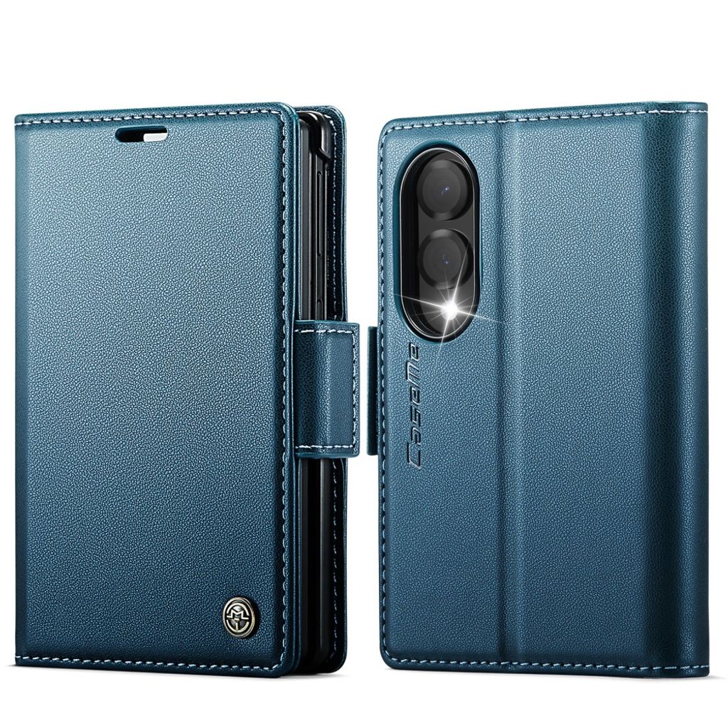 CASEME Samsung Galaxy Z Fold8 Plånboksfodral RFID-blocking - Blå