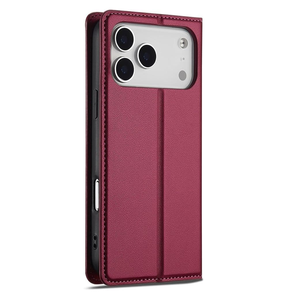 LC.IMEEKE iPhone 17 Pro Plånboksfodral – Rosa - Bild 7