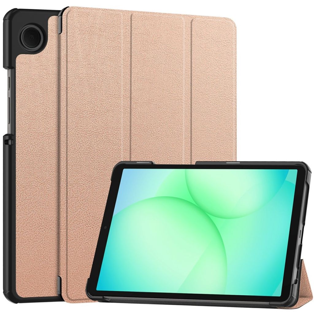 Samsung Galaxy Tab A11/A9 Fodral med ställ - Roséguld