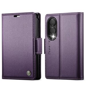CASEME Samsung Galaxy Z Fold8 Plånboksfodral med RFID-skydd - Lila