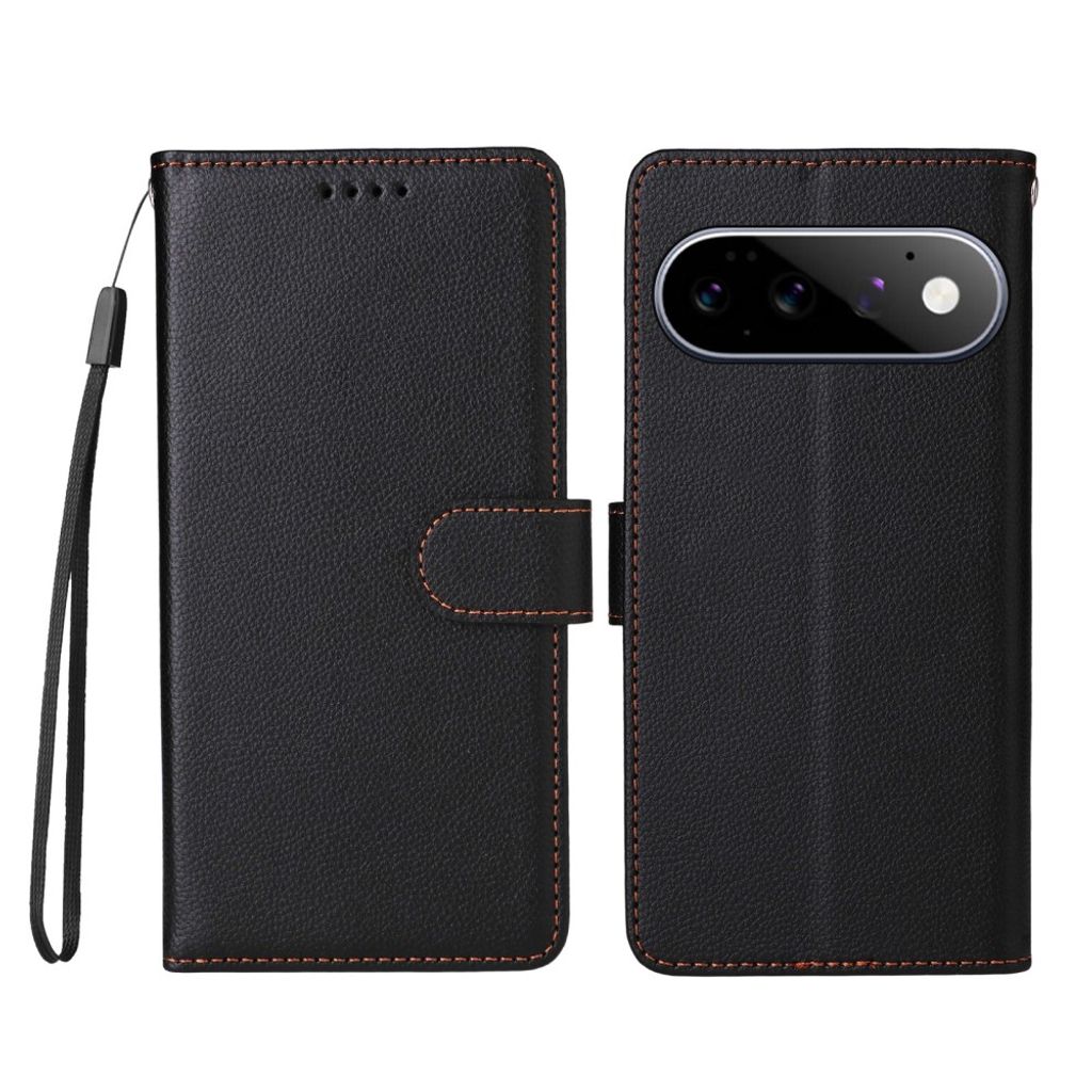 Google Pixel 11 Pro/11 Plånboksfodral med RFID-skydd och 3 kortplatser - Svart