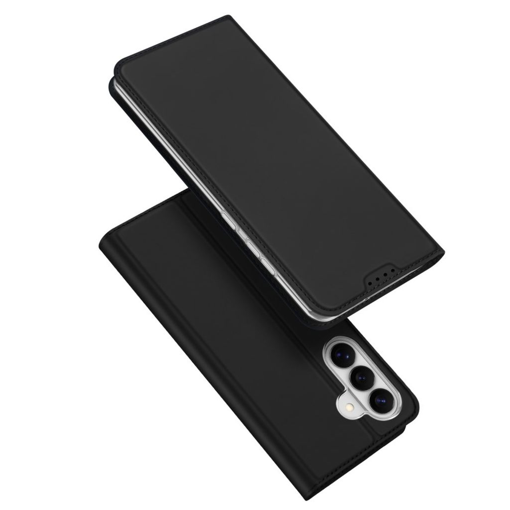 DUX DUCIS Samsung Galaxy S26 Plus Plånboksfodral Stativ Korthållare - Svart