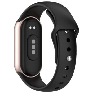 Xiaomi Smart Band 10/9/8 Silikonarmband - Svart
