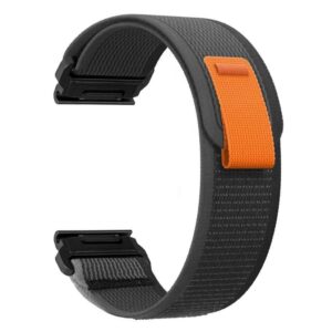 Garmin Fenix/Quatix/Instinct/Descent etc. Klockarmbandrmband i nylon - Grå