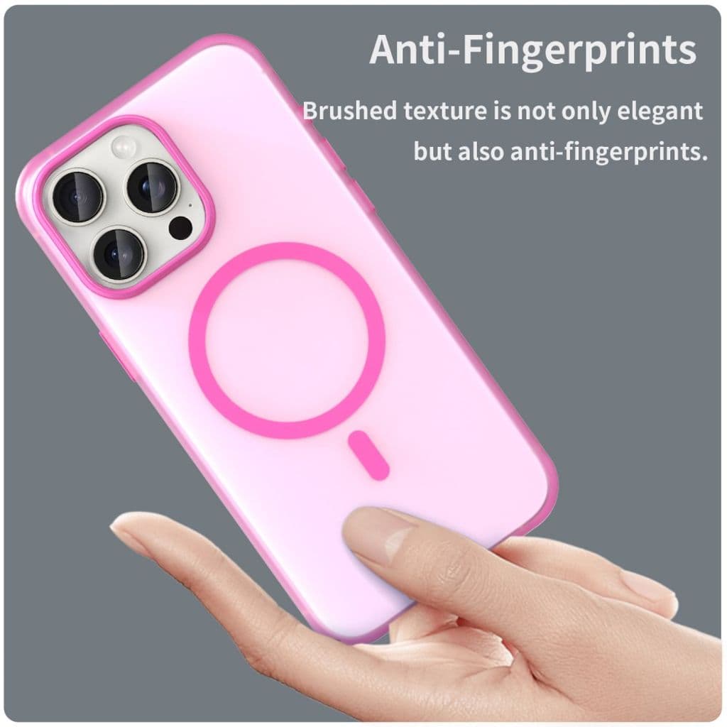 iPhone 15 Pro Max Skal med MagSafe - Rosa - Bild 4
