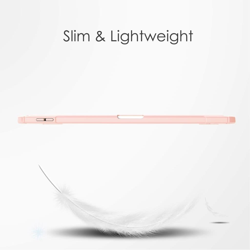 iPad Air 11" 2024/2025 Tri-fold fodral med pennfack - Rosa - Bild 2