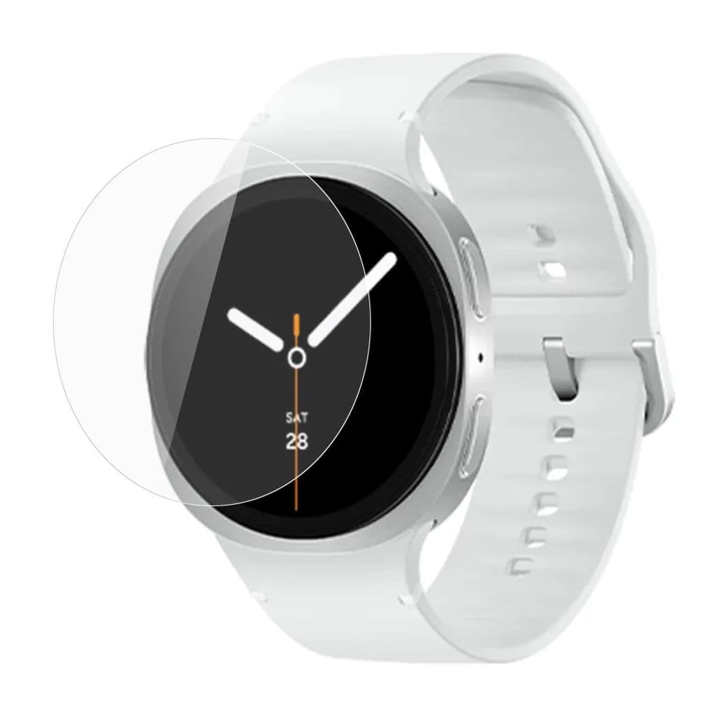 Samsung Galaxy Watch8 40 mm skärmskydd, 0,3 mm, 9H, 2,5D