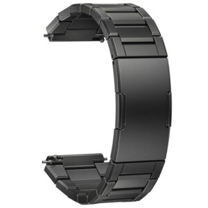Samsung Gear S3 Classic/Frontier/Gear2 m.fl. Titanarmband - Svart