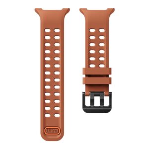 Samsung Galaxy Watch 9/8/8 Classic Armband Silikon - Brun
