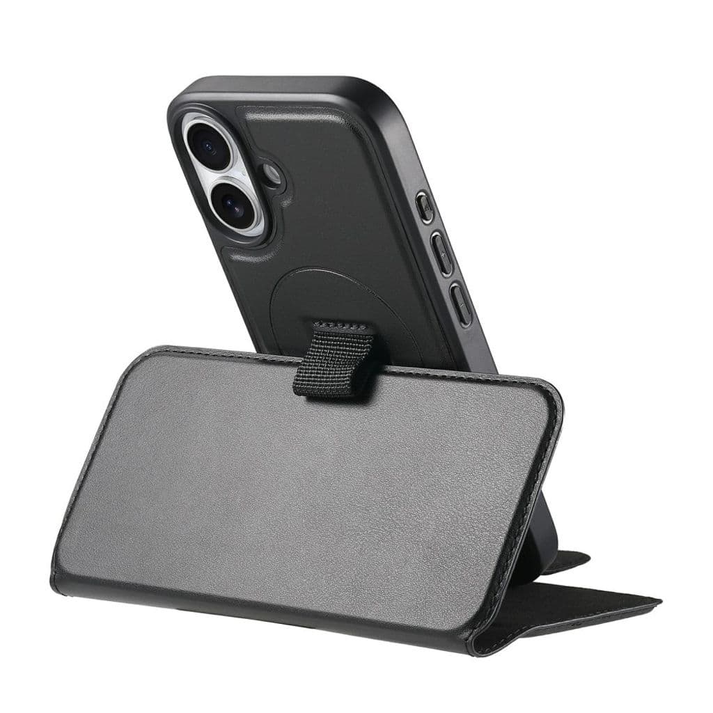 CASENEO iPhone 16 Fodral med Stativ - Svart - Bild 4