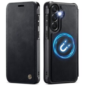 CASEME 053 Samsung Galaxy A17/A16/A26 MagSafe Plånboksfodral med RFID-skydd - Svart