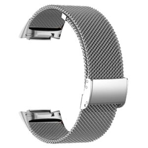 Fitbit Charge 6/5 Klockarmband i metall - Silver