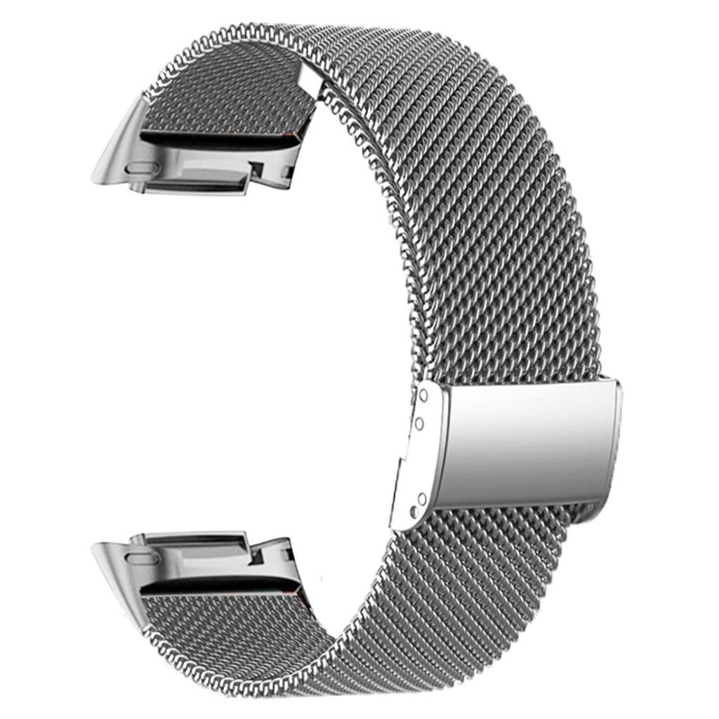 Fitbit Charge 6/5 Klockarmband i metall - Silver